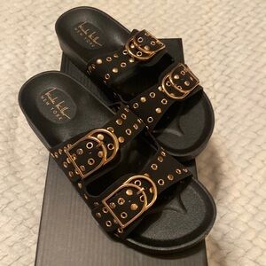 Nicole Miller sandals. NIB. Size 8